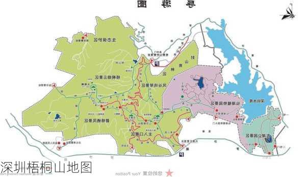 深圳梧桐山地图