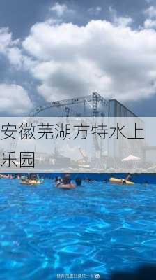 安徽芜湖方特水上乐园