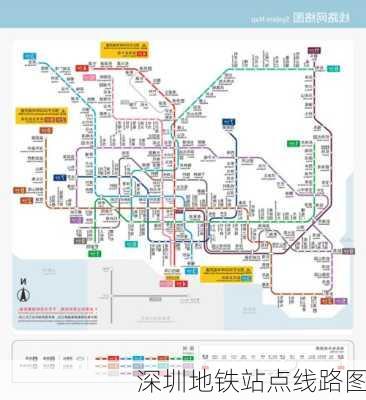 深圳地铁站点线路图