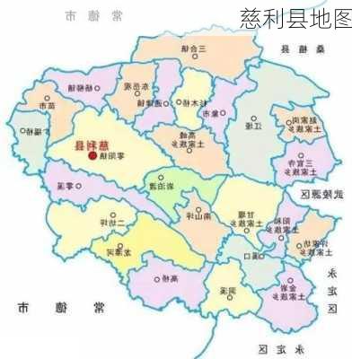 慈利县地图