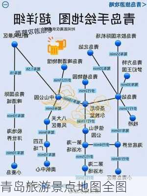 青岛旅游景点地图全图