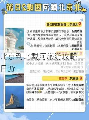 北京到北戴河旅游攻略二日游