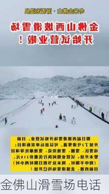 金佛山滑雪场电话