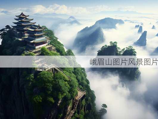 峨眉山图片风景图片